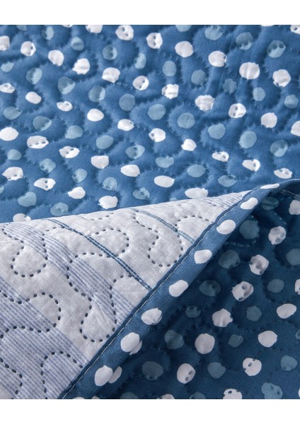 Contemporary Chic King Size Çok Amaçlı Örtü 240 x 220 cm Lacivert fırsatları
