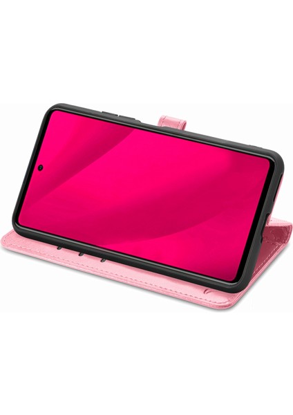 Infinix Smart 9 Için Kedi ve Köpek Kabartmalı Kılıf Pembe (Yurt Dışından)
