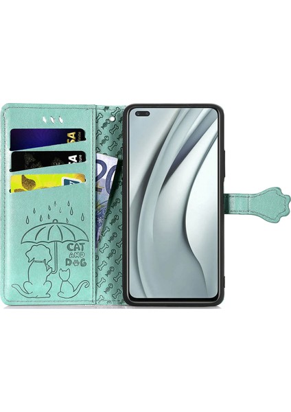 Infinix Note 8 Için Pc+Pu Deri Kılıf Yeşil (Yurt Dışından)