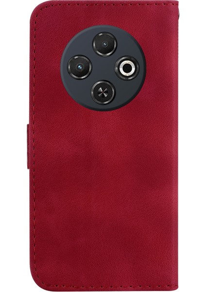 Tecno Spark 30C Kırmızı Için Yedi Şekilli Pu Kılıf (Yurt Dışından)