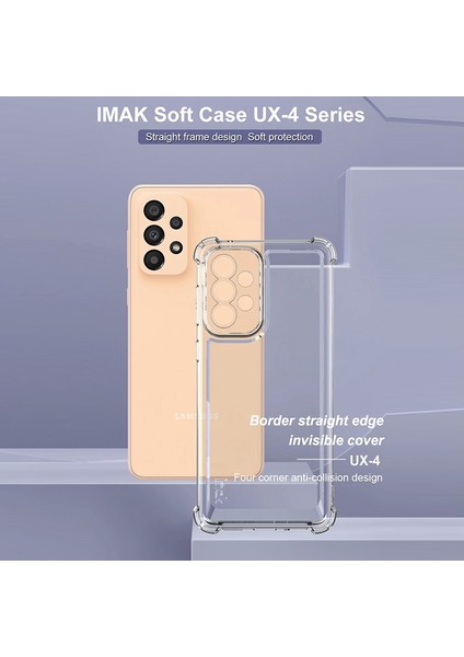Imak Ux-4 S Kılıf Samsung Galaxy A24 4g Şeffaf (Yurt Dışından)