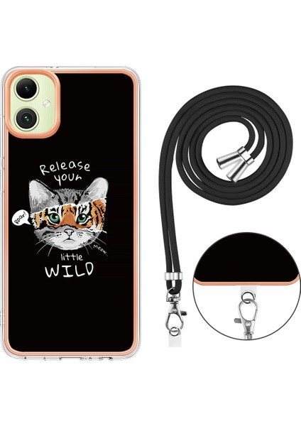 Samsung Galaxy A06 4g Leopar Desenli Imd Tpu Telefon Kılıfı (Yurt Dışından)