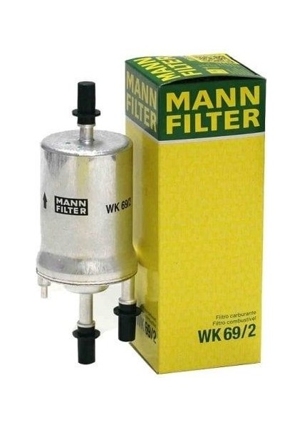 WK69-2 | Skoda Octavia 2004-2013 Model Arası 1.6 Bse Motor Benzin Filtresi 4 Bar