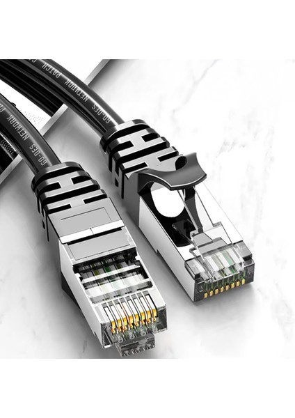 20 Metre RJ45 Ethernet Kablo Go Des GD-HM891 1000MBPS Aktarım Hızı Siyah