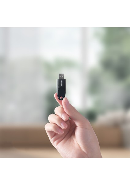LR205 USB Bluetooth 5.1 Class 2 Wireless Transmitter Adaptör Siyah