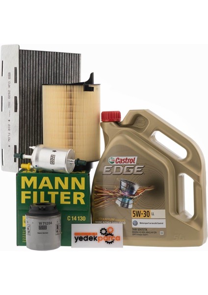 Skoda Superb 1.4 Tsı Cax Periyodik Bakım Seti Motor Yağlı