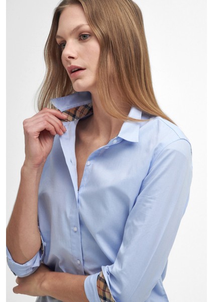 Derwent Gömlek BL13 Pale Blue/hessian Tartan fırsatları