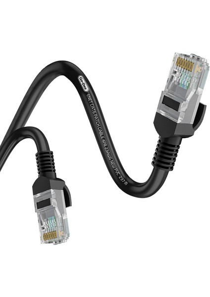 5 Metre RJ45 Ethernet Kablo Go Des GD-HM891 1000MBPS Aktarım Hızı Siyah