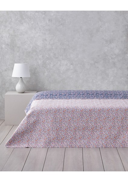 Floral Cascade Çift Kişilik Çok Amaçlı Örtü 200 x 220 cm Pembe fiyatları