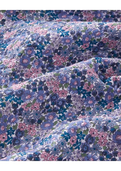 Floral Cascade Çift Kişilik Çok Amaçlı Örtü 200 x 220 cm Pembe indirimleri