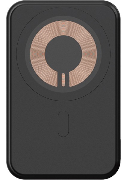Trio Standlı Wireless ve Pd Hızlı Şarj Özellikli Powerbank 15W 5000 mAh Siyah