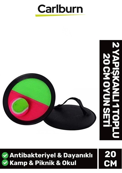 Premium Yumuşak Cash Ball 2 Yapışkanlı 1 Toplu 20 cm Oyun Seti
