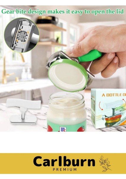 Paslanmaz Çelik Isıya Dayanıklı Dayanıklı Ergonomik Mutfak Kamp Piknik Pratik Kapak Açacağı