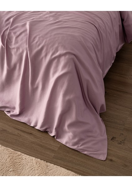 Ciel Tek Kişilik Pamuk Saten Nevresim - Açık Mürdüm fiyatları