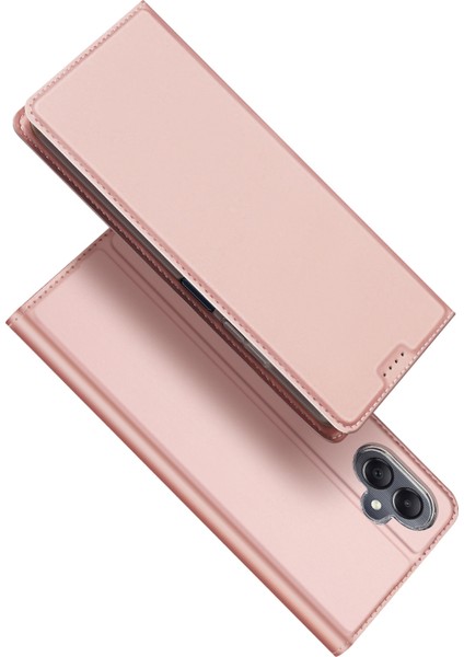 Samsung Galaxy A16 5g Pembe Kabartmalı Pu Kılıf (Yurt Dışından)