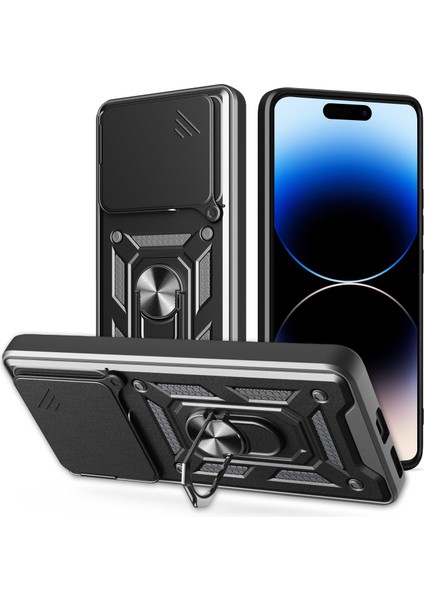Kamera Shid Telefon Kılıfı Nothing Telefon 2A Gümüş (Yurt Dışından)