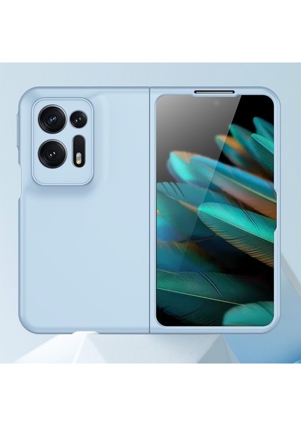 Oppo Için Cilt Fe Phone Kılıfı N2 Mavi Bul (Yurt Dışından)