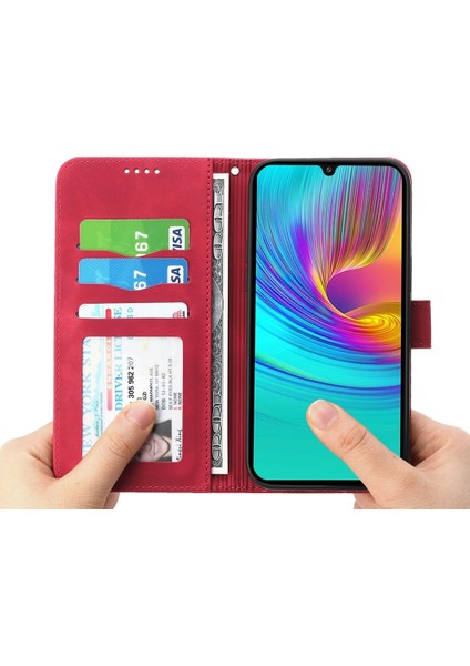 Samsung Galaxy A16 5g Yeşil Için Tpu + Pu Deri Kılıf (Yurt Dışından)