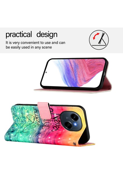 Tecno Spark Go 1 / Go 2025 Chasing Dreams Için 3D Boyama Pu Kılıf (Yurt Dışından)