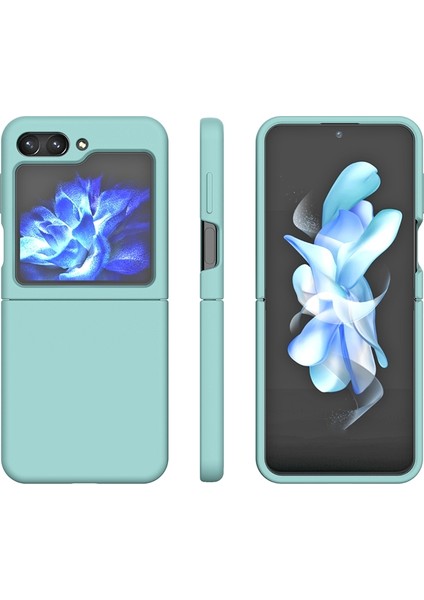 Samsung Galaxy Z Flip5 Koyu Yeşil Için Silikon Katlanır Telefon Kılıfı (Yurt Dışından) fiyatları