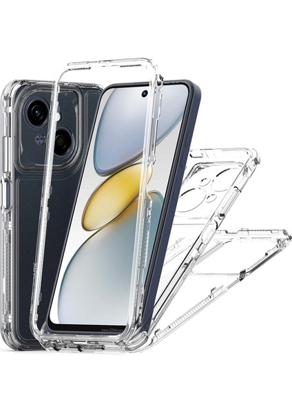 Tecno Spark Go 1 Için Akrilik Şeffaf Telefon Kılıfı (Yurt Dışından)