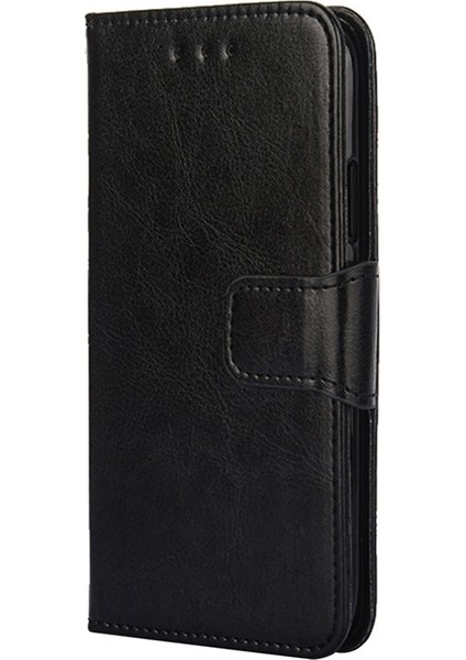 Infinix Note 40 5g Siyah Için Kristal Dokulu Deri Kılıf (Yurt Dışından)