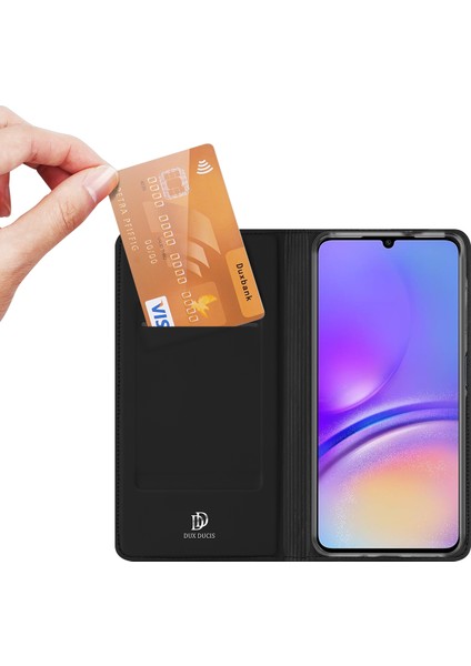 Samsung Galaxy A16 5g Mor Için Kabartmalı Pu Kılıf (Yurt Dışından)