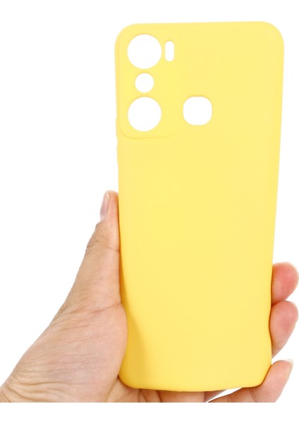Infinix Hot 20I X665E Sarı Için Sıvı Silikon Kılıf (Yurt Dışından) modelleri
