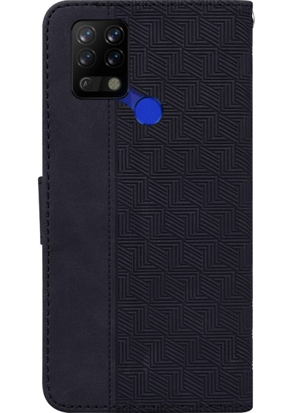 Tecno Pova Ld7 Siyah Için Geometrik Telefon Kılıfı (Yurt Dışından) fırsatları
