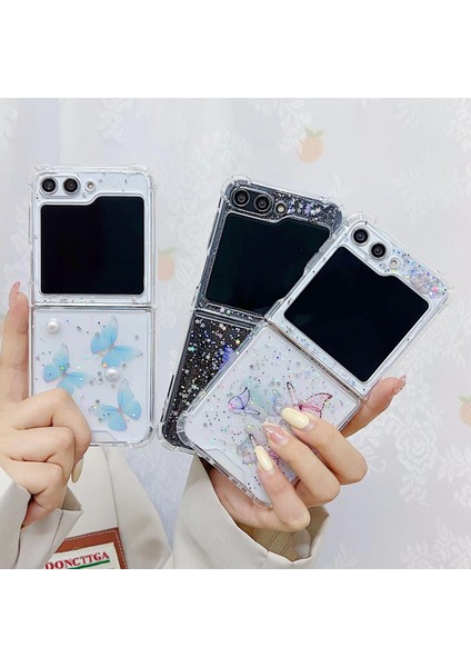Samsung Galaxy Z Flip5 Pembe Için Telefon Kasası (Yurt Dışından) modelleri