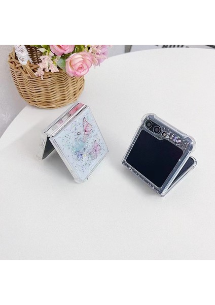 Samsung Galaxy Z Flip5 Pembe Için Telefon Kasası (Yurt Dışından) fırsatları