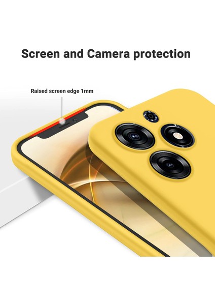 Tecno Spark 10 Pro 4g Sarı Için Sıvı Silikon Telefon Kılıfı (Yurt Dışından) fırsatları
