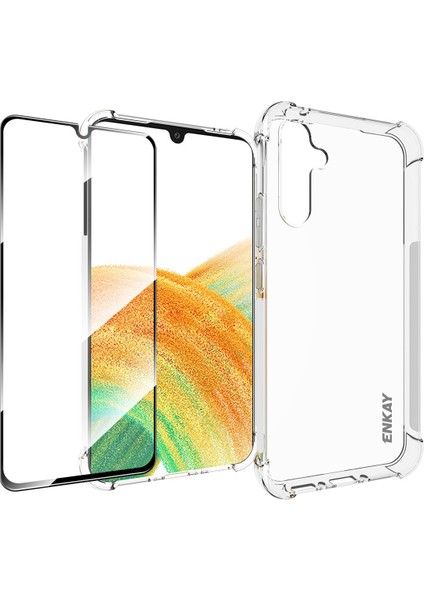 Samsung Galaxy A34 Için Gl Koruyuculu Tpu Kılıf (Yurt Dışından)