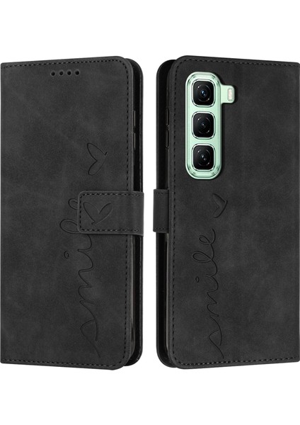 Infinix Hot 50 4g Siyah Için Skin Fe Pu Kılıf (Yurt Dışından)