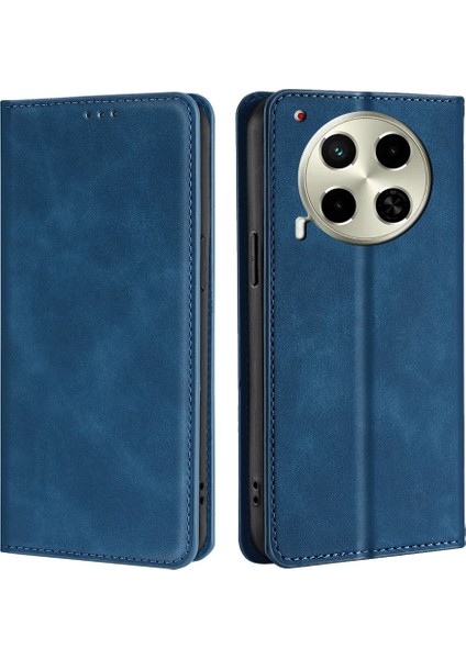 Tecno Camon 30 Mavi Için Skin Fe Manyetik Kılıf (Yurt Dışından)