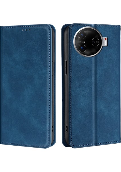 Tecno Camon 30 Pro 5g Mavi Için Skin Fe Manyetik Kılıf (Yurt Dışından)