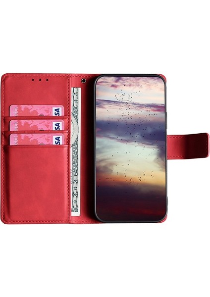 Tecno Camon 30 Premier 5g Kırmızı Için Skin Fe Manyetik Kılıf (Yurt Dışından)