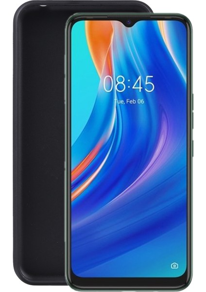 Tecno Spark 7 Mat Siyah Için Tpu Telefon Kılıfı (Yurt Dışından)