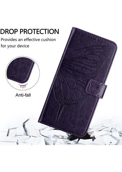 Tecno Camon 30 Pro Koyu Mor Için Kabartmalı Pu Kılıf (Yurt Dışından) modelleri