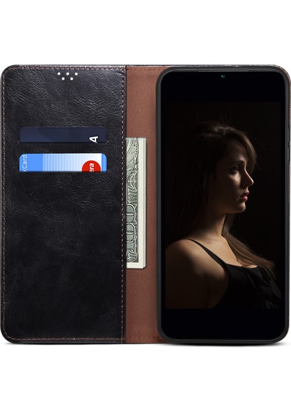 Samsung Galaxy A04E Yeşil Için Yağ Balmumu Crazy Horse Doku Kılıf (Yurt Dışından) modelleri