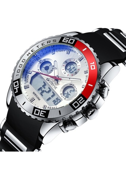 Stryve S8023 Gece Işığı Su Geçirmez Zamanlama Alarmı Erkek Saat Siyah Siyah (Yurt Dışından) fiyatları