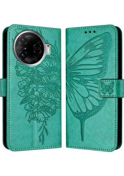 Tecno Camon 30 Pro Yeşil Için Kabartmalı Pu Kılıf (Yurt Dışından) fırsatları