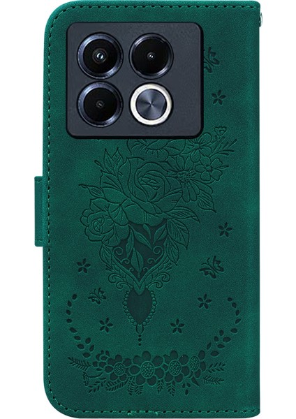 Infinix Note 40 5g Yeşil Rose Deri Kılıf (Yurt Dışından) fırsatları