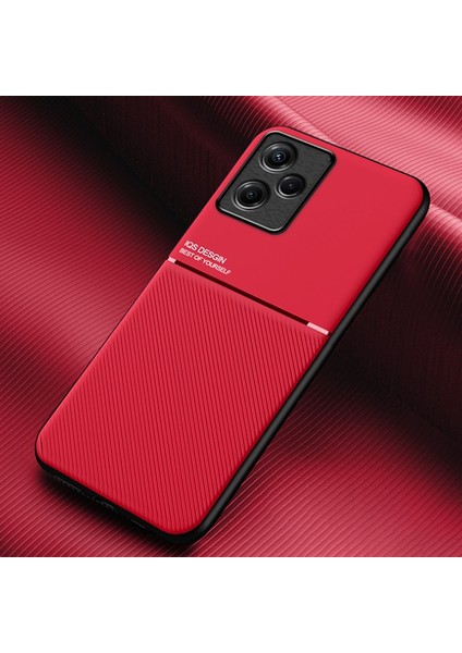 Infinix Hot 30I Kırmızı Için Manyetik Pc Hibrit Tpu Telefon Kılıfı (Yurt Dışından)