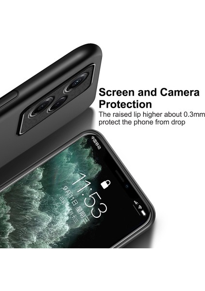 Infinix Hot 30I Kırmızı Için Manyetik Pc Hibrit Tpu Telefon Kılıfı (Yurt Dışından)
