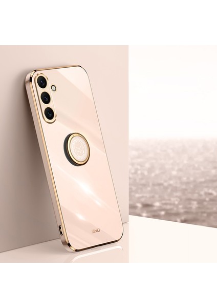 Xınlı Tpu Halka Tutucu Telefon Kılıfı Samsung Galaxy A16 5g Pembe (Yurt Dışından)