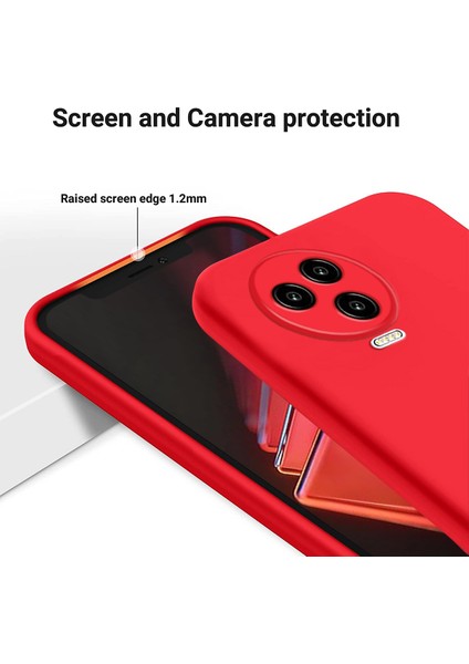 Infinix Note 12 Pro 4g / Note 12 2023 Kırmızı Silikon Kılıf (Yurt Dışından)