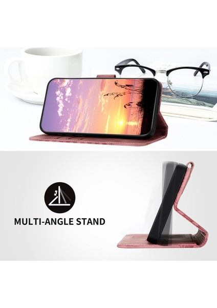 Infinix Zero 40 4g / Zero 40 5g Pembe Için Kabartmalı Deri Kılıf (Yurt Dışından) fırsatları