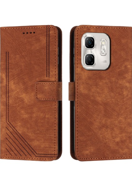 Infinix Hot 50I Brown Için Skin Fe Pu Kılıf (Yurt Dışından)