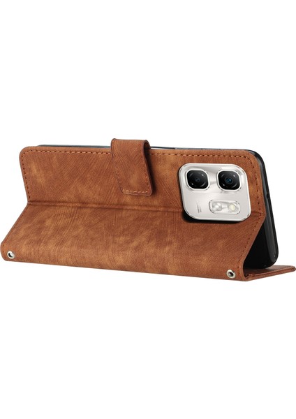 Infinix Hot 50I Brown Için Skin Fe Pu Kılıf (Yurt Dışından)
